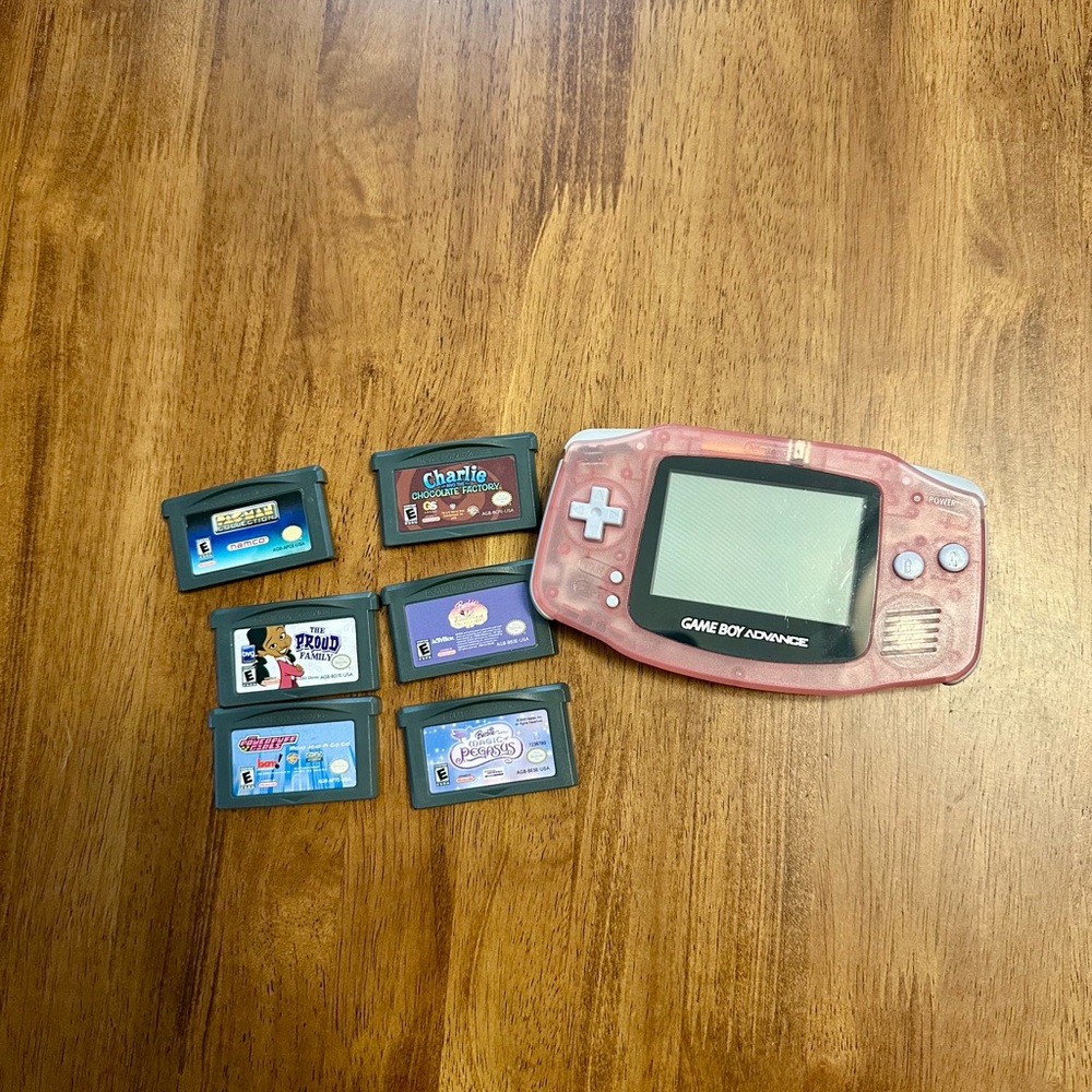 Nintendo GameBoy Advance in Light Pink